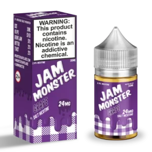 Exploring The Grape E-Liquid Jam Monster 100Ml Vape Device 1 Grape By Jam Monster Nicotine Salt E Liquid Refillable Vape Device