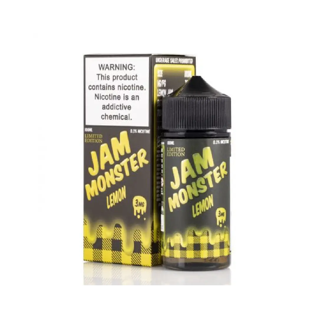 Lemon Jam Monster E Liquid 100Ml Vape Juice | Premium Citrus Blend 1 Lemon Jam Monster E Liquid