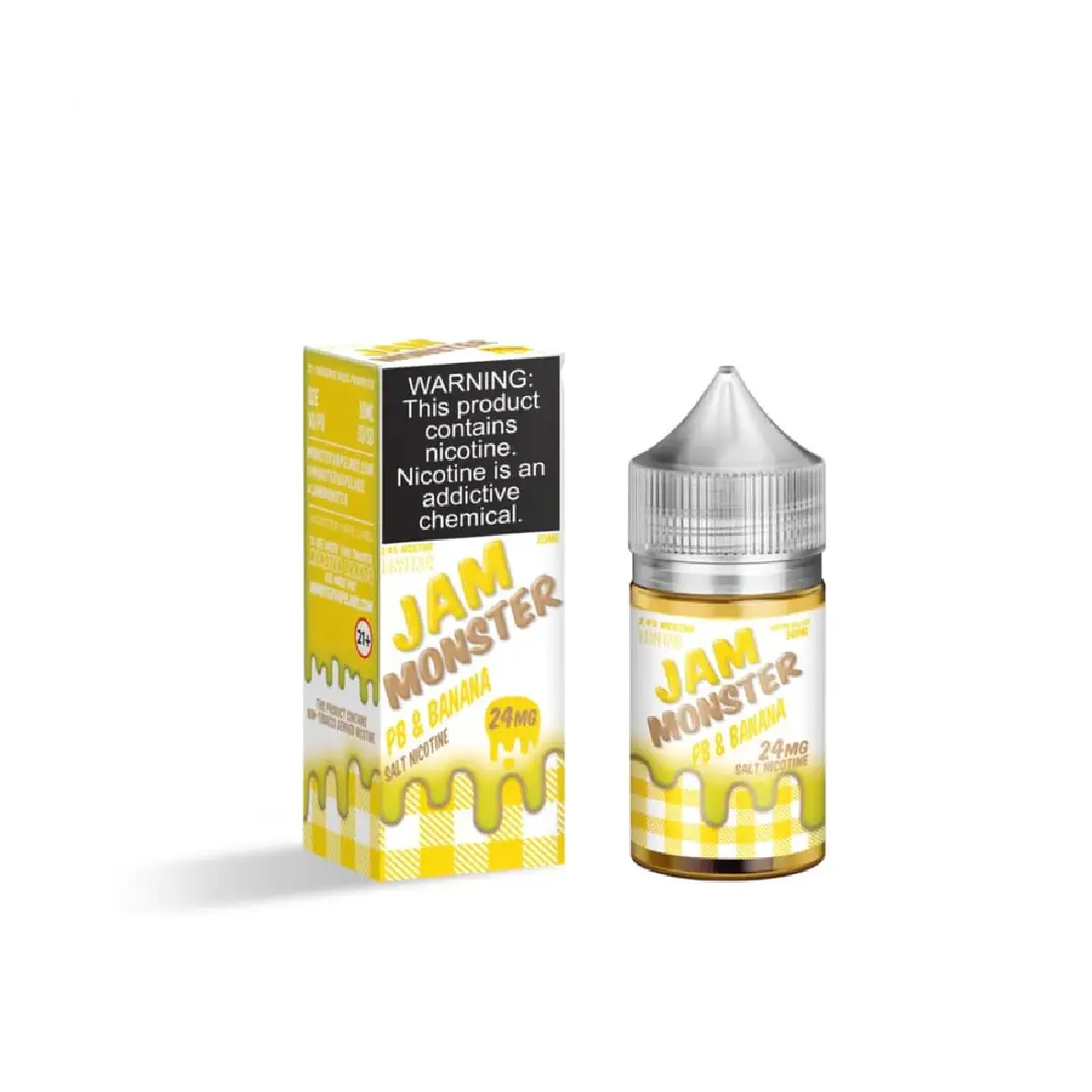 Banana Pb Jam Monster Salt Nic By Jam Monster 1 Banana Pb Jam Monster Salt Nic