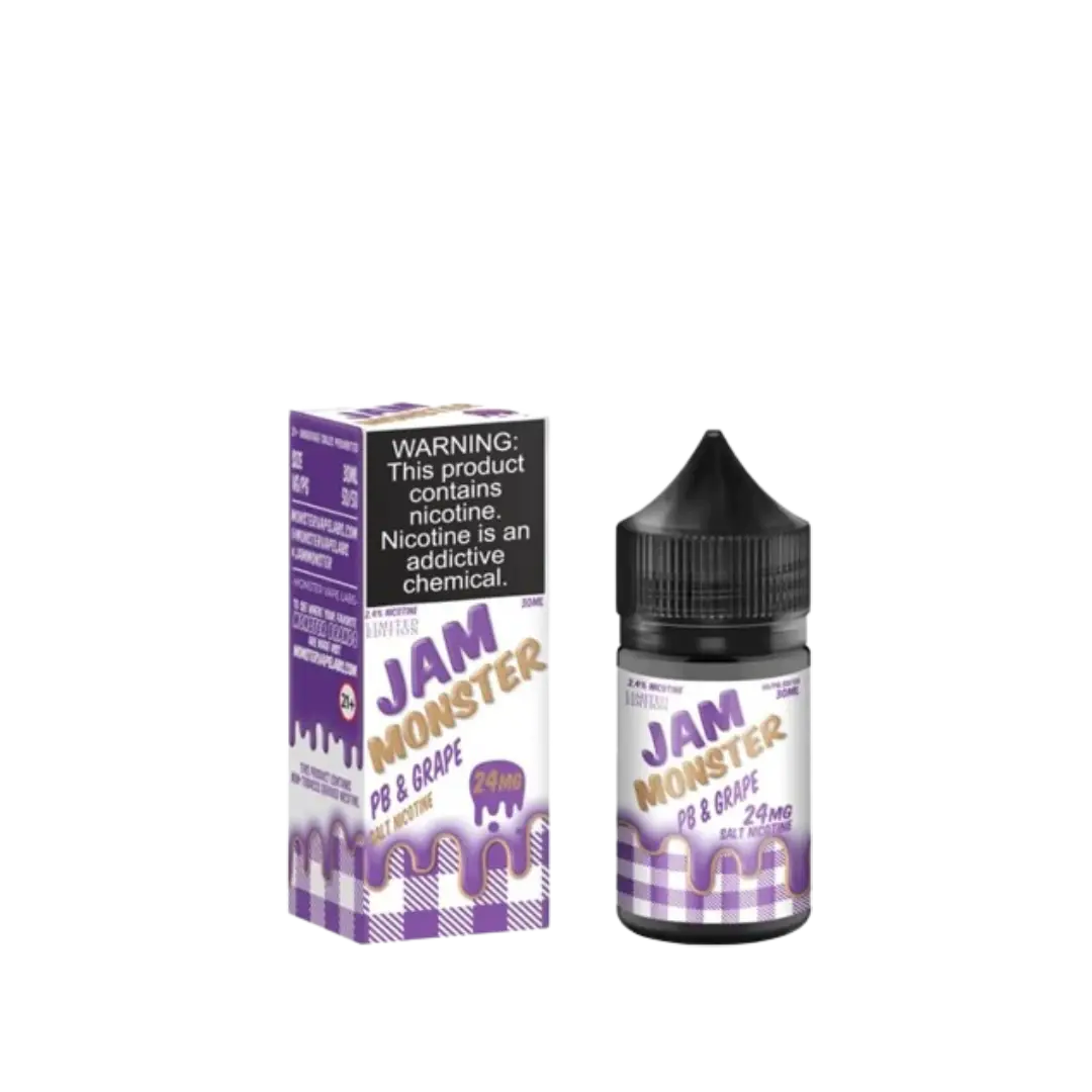 Grape Pb Jam Monster Salt Nic By Jam Monster 1 Grape Pb Jam Monster Salt Nic