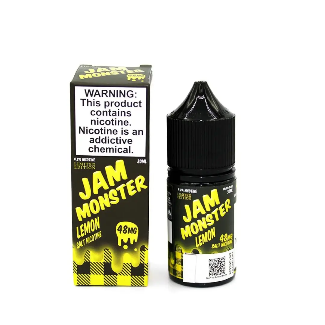 Lemon Jam Monster Salt Nic Refillable Vape Device 1 Lemon Jam Monster Salt Nic