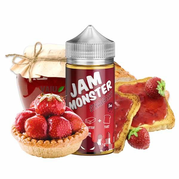 Strawberry Nicotine jammonster Salt E Liquid vape