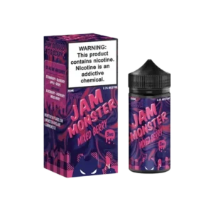 Mixed Berry Jam Monster E Liquid By Jam Monster 100Ml Vape Device