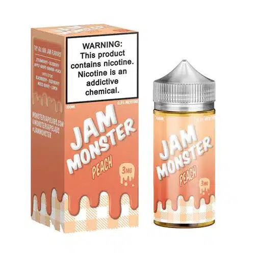 PEACH E-Liquid by Jam Monster 100ml Vape Device