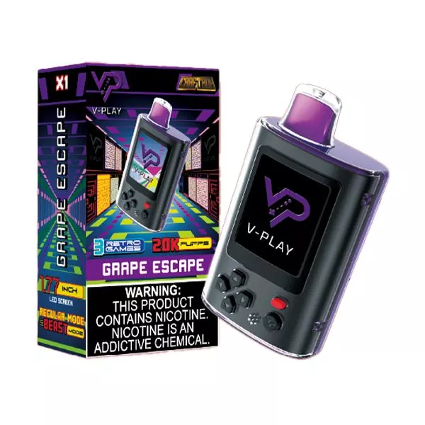 Grape Escape Disposable Vapes 20000 Puffs - V Play Vape