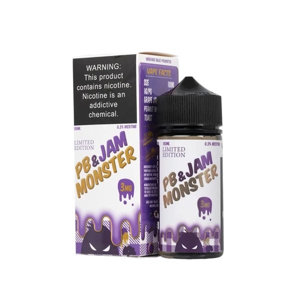 PB & Jam Monster Grape E- Liquid by Jam Monster