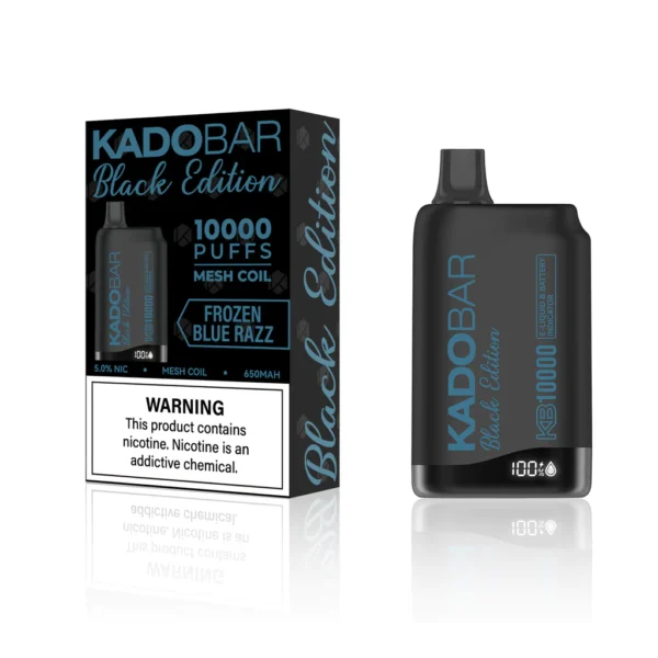 Buy Frozen Blue Razz Kado Bar Black Edition 10K Puffs