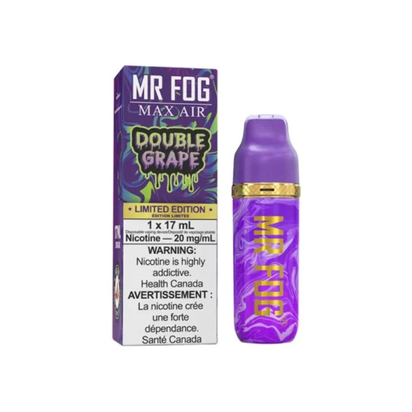 Double Grape – Mr Fog Max Air MA8500 Puffs – Disposable Vape