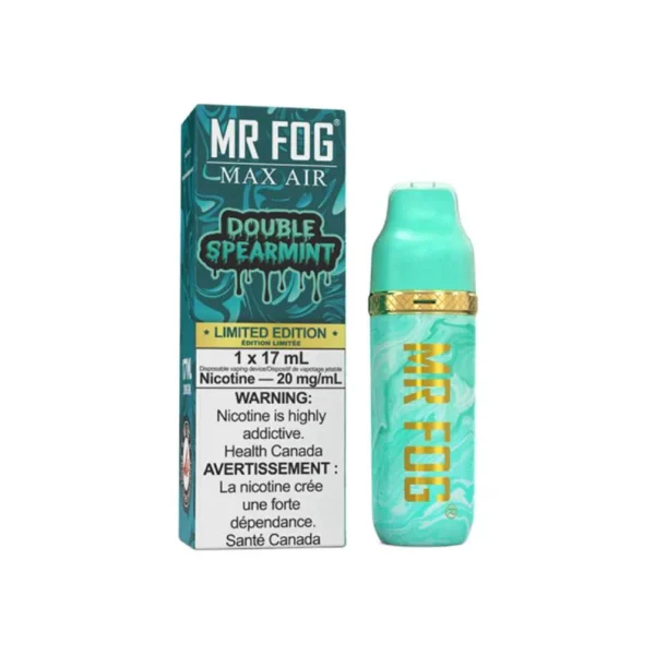 Double Spearmint – Mr Fog Max Air MA8500 Puffs – Disposable Vape