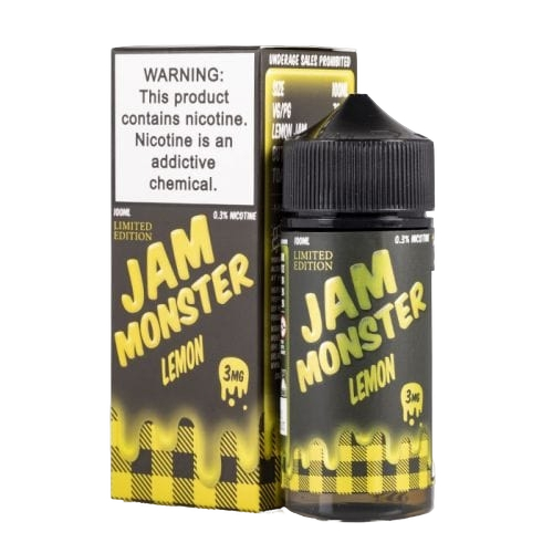 Lemon Jam E-Liquid Jam Monster 100ml Vape Device