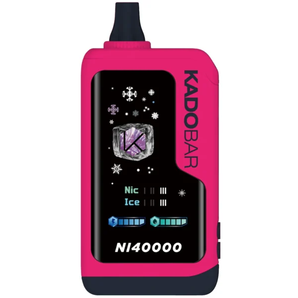 Cherry Hard Candy Kado Bar NI40K – Ice+Nic Control Vape
