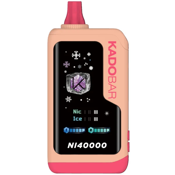 Peach Ice Kado Bar NI40K – Ice+Nic Control Vape
