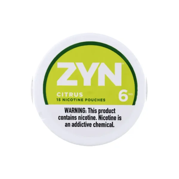 Citrus - ZYN - Nicotine Pouche - 15 Pouches