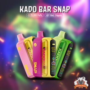KADO BAR SNAP 5% 25K DISPOSABLE PUFFS