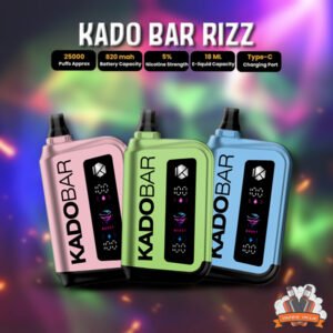 Kado Bar Rizz 5% 25000 Puffs Disposable