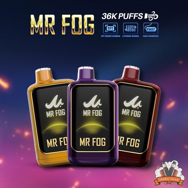 Mr Fog Nova 36K Puffs - 5% NIC - Disposable Vape