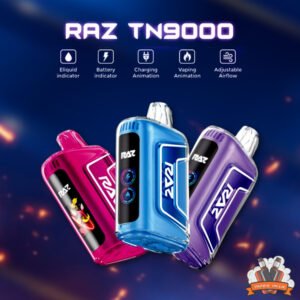 RAZ TN9000 12ML 9000 PUFFS 5% NIC DISPOSABLE VAPE