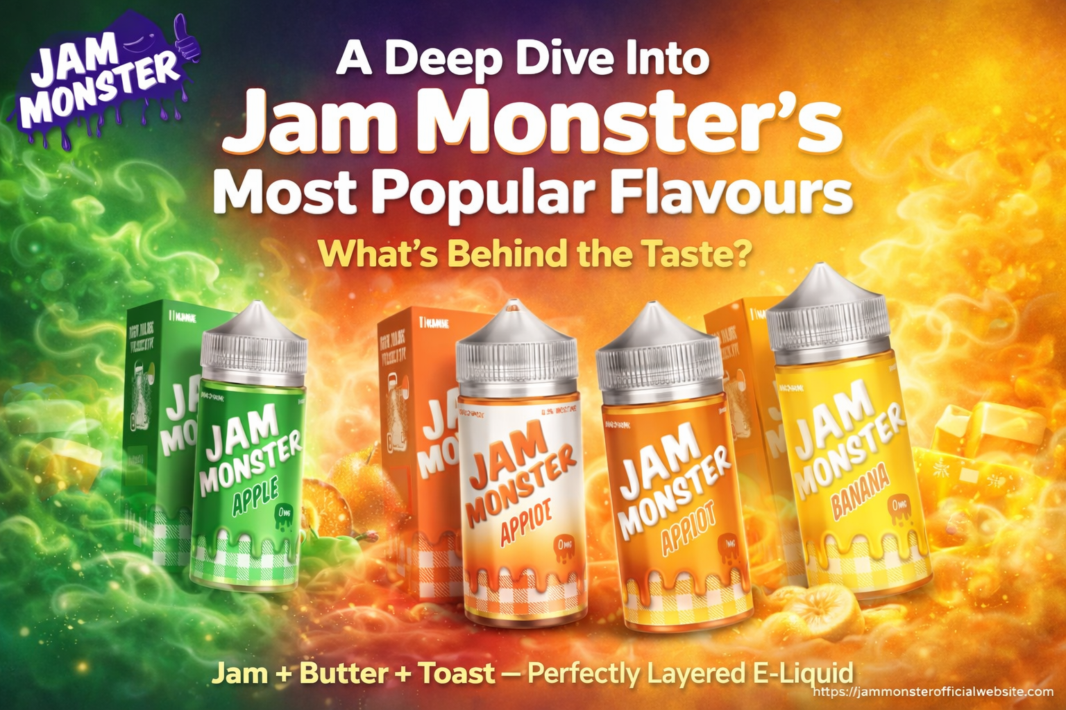 A Deep Dive Into Jam Monster’s Most Popular Flavours: What’s Behind The Taste? 1 Jam Monster